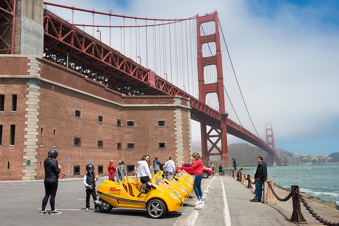 2HR Golden Gate Bridge and Lombard Loop GoCar Tour - Tour Details and Inclusions