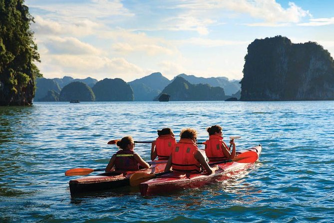 3-Day Kayaking and Exploring Caves Cruise on Bai Tu Long Bay From Hanoi - Overview and Activities