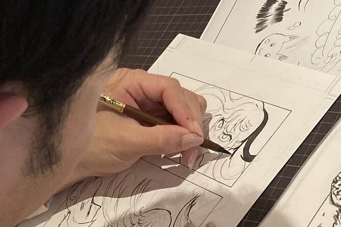 3-Hour Manga Drawing Workshop in Tokyo