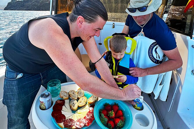 3-Hour Private Boat Tour in Tenerife With Tapas