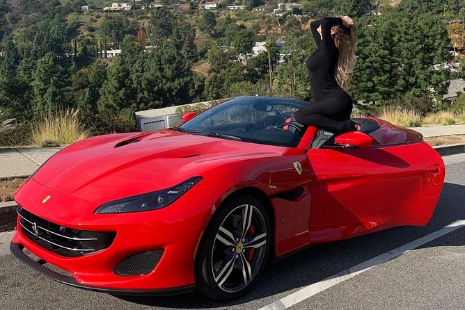 30-Minute Private Ferrari Driving Tour To Hollywood Sign