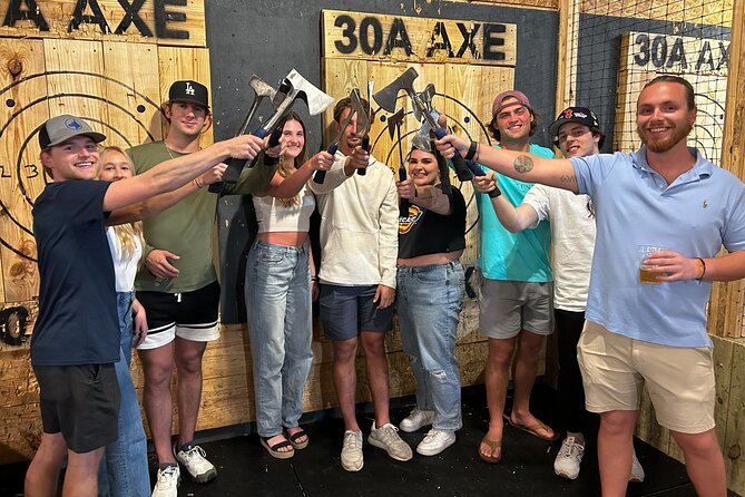 30A Axe Throwing Experience in Santa Rosa Beach