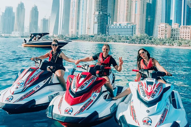 1H JET SKI Tour Dubai, Burj Al Arab & Atlantis - International Appeal and Excellent Service