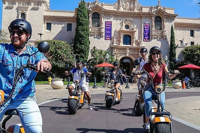 2 Hour GPS Guided Scooter Tour: Downtown & Balboa Park - End Point and Requirements