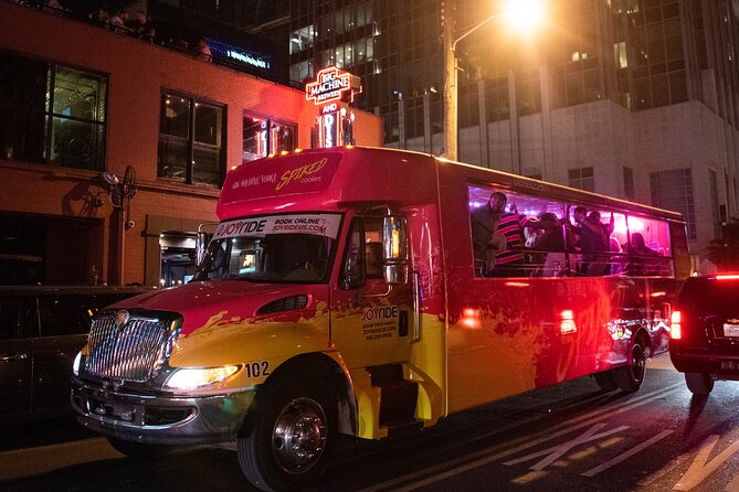 2 Hour Joyride Private Party Bus Experience in Nashville (Up to 35 Guests) - What to Expect During the Party Bus Experience