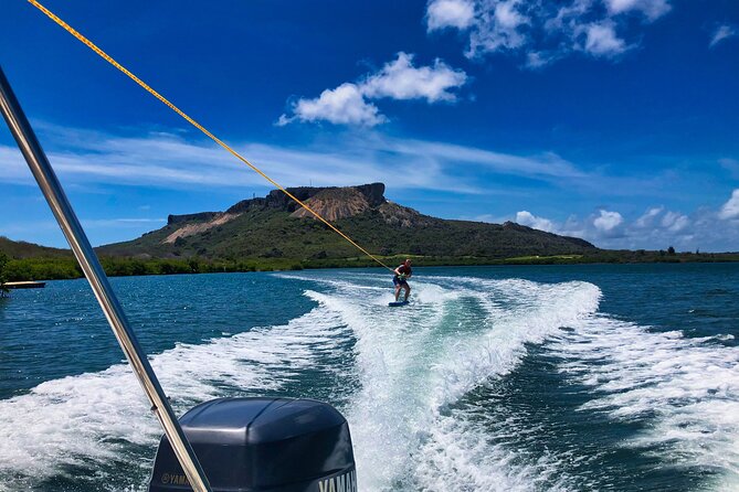 2 Hour Private Boat Tour - Spanish Waters & Swim Stop - Boat Docked at Kima Kalki Marina
