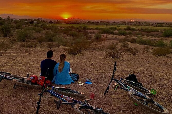 2 Hr -Stunning AZ SUNSET MTB -Families, Groups in AZ-Seasonal. - Included Gear and Professional Guide