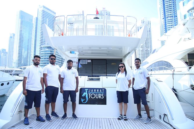 3 Hours Yacht Azimut 62ft With 2 Jetski in Marina Mall - Dubai - Common Questions