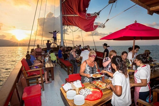4-Hour Koh Samui Red Baron Sunset Dinner Cruise (SHA Plus) - What To Expect