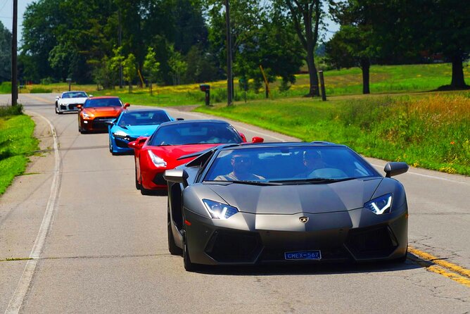 6 Hour Exotic Car Tour Driving 6 Super Cars Lunch - Itinerary