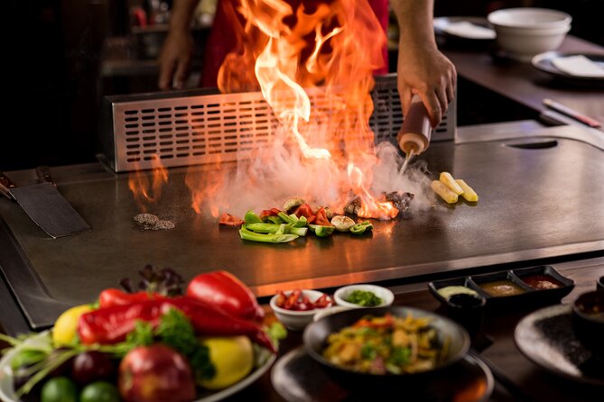 7 Courses Teppanyaki Tasting Menu With Fire Show - Delectable Teppanyaki Fusion Creations