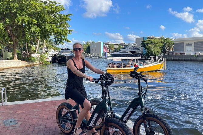 90 Min Guided Electric Bike Tours of Greater Fort Lauderdale - Tour Inclusions