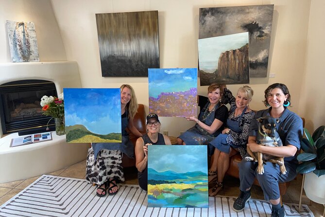 Abstract Painting Class - What to Expect in the Painting Class