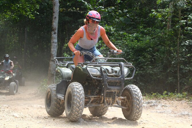 ATV Ziplines Cenote Tequila Tasting and Horseback Riding - End Point