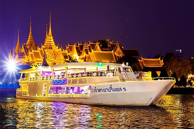 BANGKOK: TICKET Only Chaophraya Princess Dinner Cruise With Live Music & Show - Dining Experience