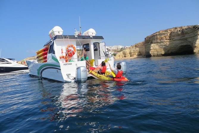 Benagil Kayak Tour On Board a Fantastic Catamaran - Tour Details and Inclusions