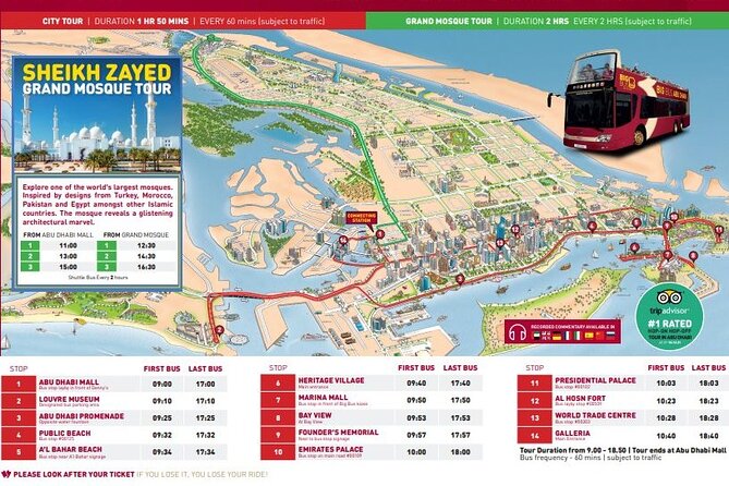 Big Bus Abu Dhabi Hop-On Hop-Off Tour - Tour Experience