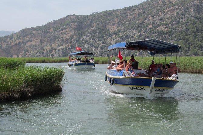 Boat Trip to Dalyan- Caunos, Turtle Beach Includes Mud Bath From Marmaris - Wash off With Natural Thermal Water