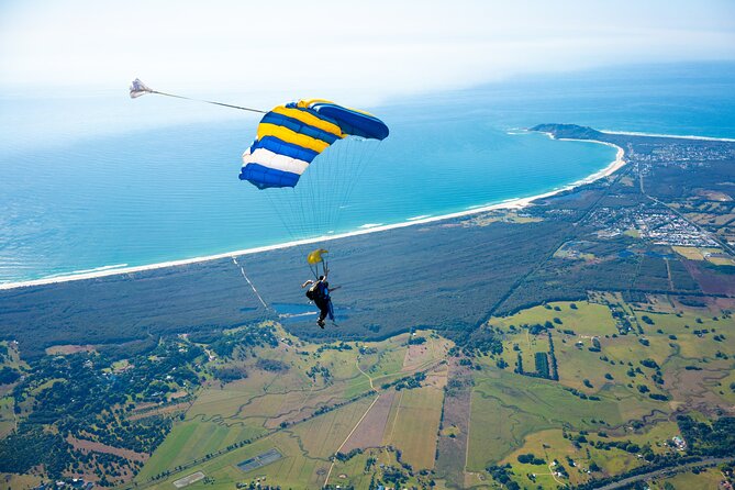 Byron Bay Tandem Sky Dive - Meeting and Pickup