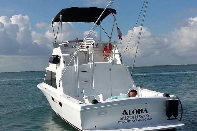 Cancun Fishing Charter if You Dont Fish You Dont Pay Bertram 31ft 6 Pax 25P5 - Cancellation Policy