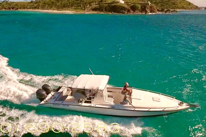 Caribbean Blue Charters - Full Day Boat Charter - 35 Marlin Power Boat - The Sum Up