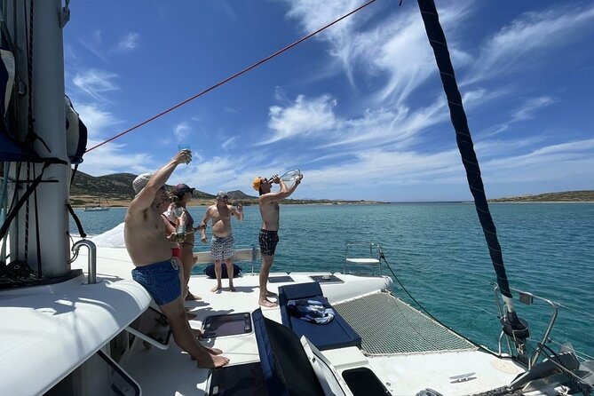 Catamaran Semi Private Cruise Paros Antiparos Includes Food and Drinks - Reviewer Experiences