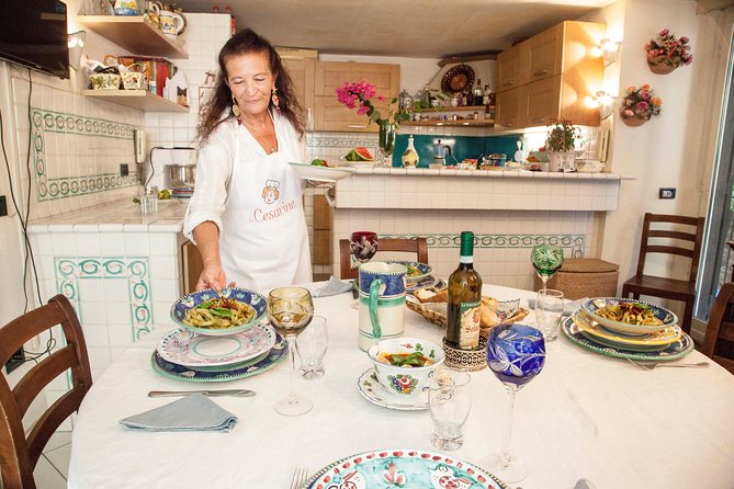 Cesarine: Dining & Cooking Demo at Locals Home in Positano - Common Questions