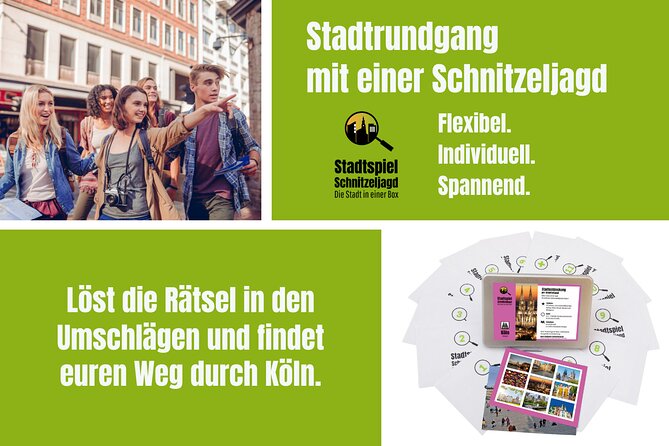 City Game Scavenger Hunt Cologne - Independent City Tour I Discovery Tour - Meeting and Pickup Details for the Scavenger Hunt
