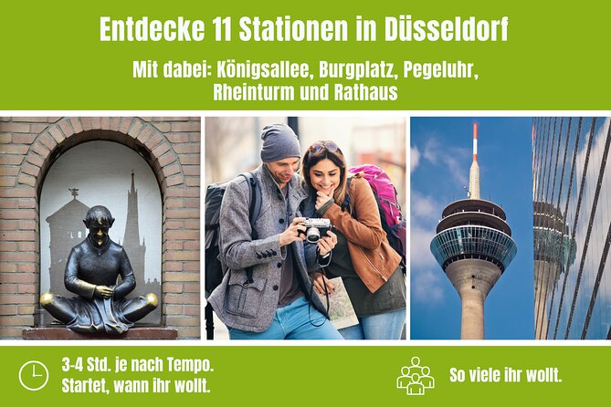 City Game Scavenger Hunt Düsseldorf - Independent City Tour I Discovery Tour - Reviews and Ratings