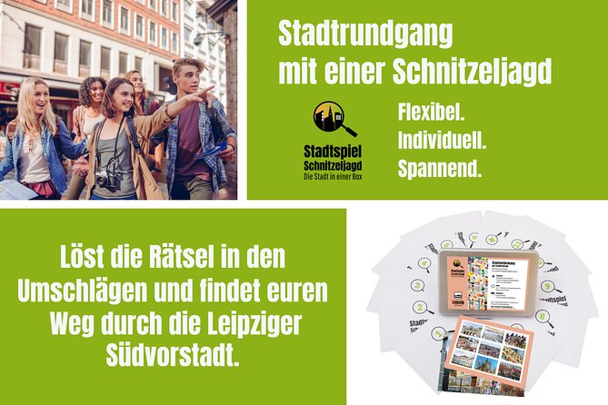 City Game Scavenger Hunt Leipzig Südvorstadt - Independent Discovery Tour - Tips for Solving Clues and Riddles