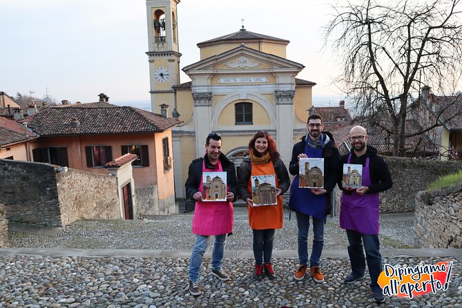 Create Your Painting Within the Walls of the Upper Town!