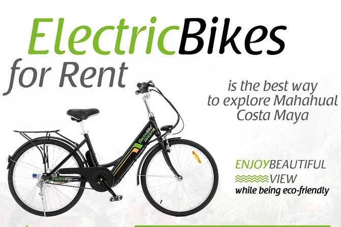 CRUISE GUEST Electric Bike - Inclusions With the Electric Bike Rental