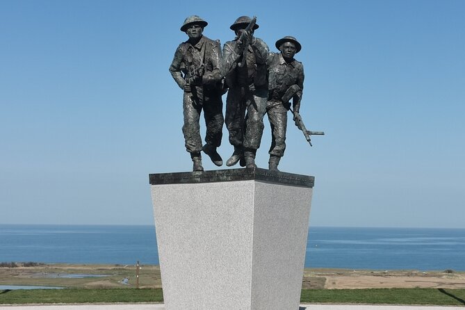 D-Day Gold Beach, Arromanches - Small Group From Caen Abard a Van - Departure From Caen