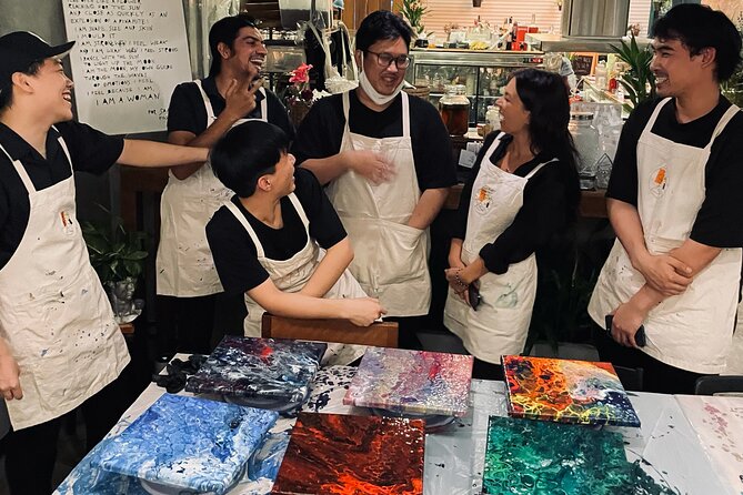 Davids Head Art Workshop and Brunch in Bangkok - Inclusions and Services Provided