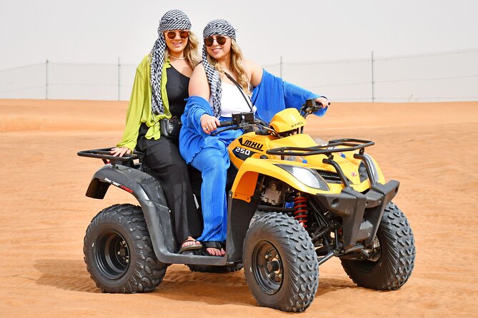 Desert Excursion & Quad Bike Sand Board Camel Ride BBQ Dinner - Cancellation Policy for the Safari