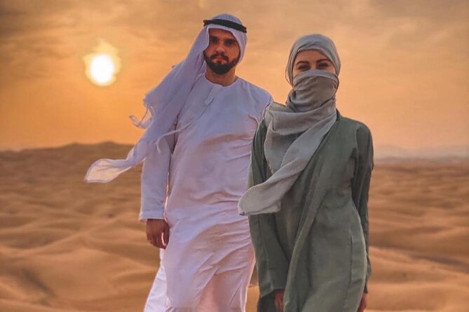 Desert Safari in Dubai With BBQ Buffet Dinner Live Entertainments - Dinner Buffet at a Bedouin-style Campsite