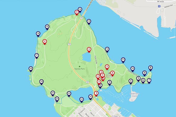 Discover Stanley Park With a Smartphone Audio Tour - Landmarks to Visit