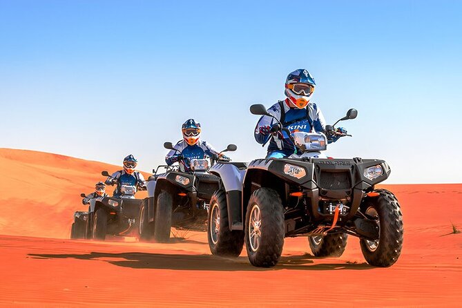 Dubai 4Star Dunes ATV, Sandsurfing, Camels and VIP Buffet & Show - Additional Information