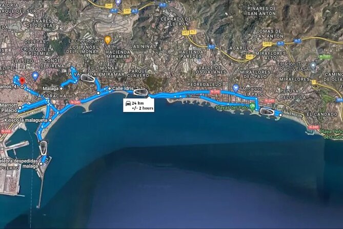 Electric Car Tour in Malaga With Visit to Gibralfaro Castle - Meeting and Pickup Details