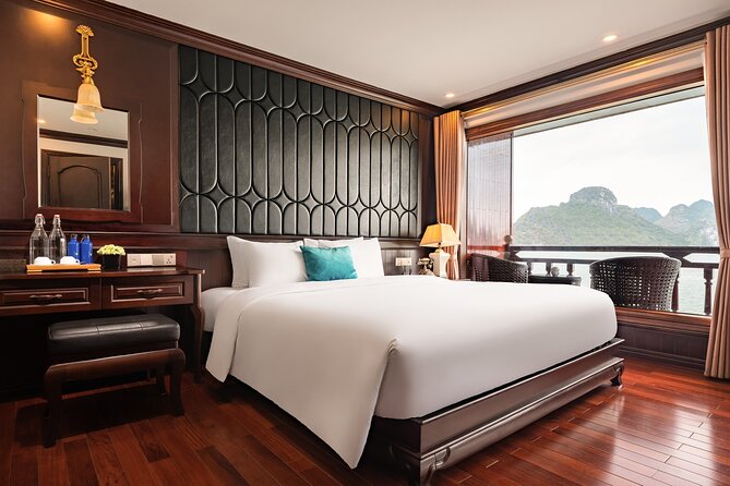 From Ninh Binh Ha Long Bay 2D 1N Deluxe Cruise , Private Balcony - Private Balcony Accommodation