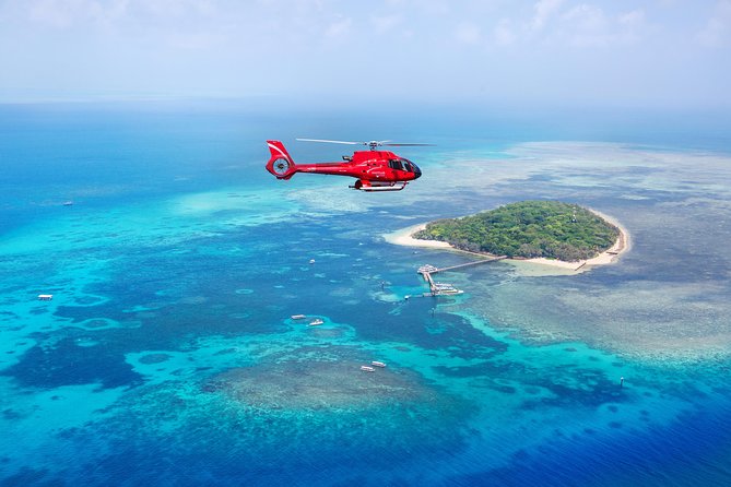 Great Barrier Reef 30-Minute Scenic Helicopter Tour From Cairns - Helicopter Tour Route and Landmarks
