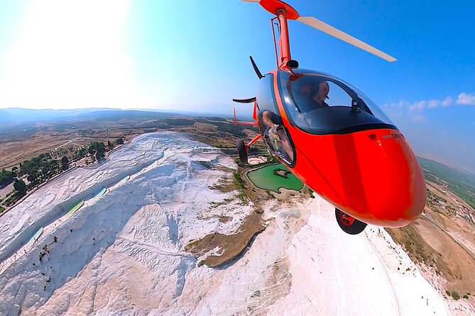 Gyrocopter Tour Over the Pamukkale Travertines - Tips for Capturing Stunning Aerial Photos