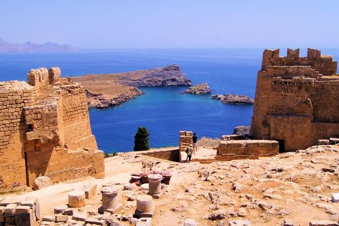 HIGHLIGHTS of RHODES & LINDOS LUNCH STOP - PRIVATE CAR up to 4 People - Lunch Stop at a Local Restaurant