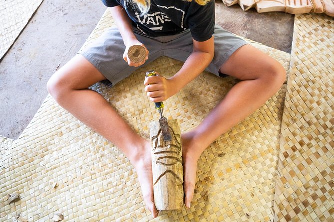 Holualoa 2-hour Polyesnian Tiki Carving Workshop  - Big Island of Hawaii - Morning and Afternoon Options
