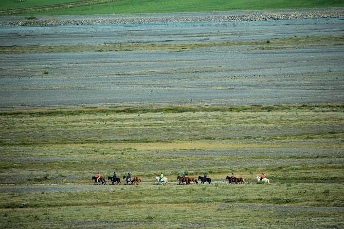 Horse Riding Tour to the Glacier River Delta With Waterfall - Scenic Trails and Water Crossings