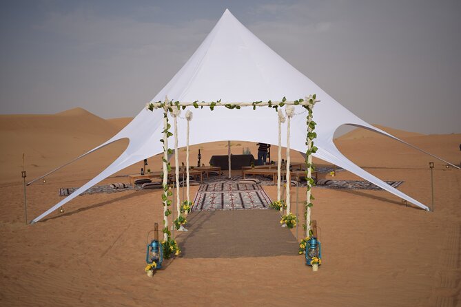 Just For You Private Desert BBQ Dinner - Enjoying Shisha and the Desert Ambiance