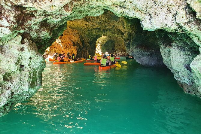 Kayak Adventure to Go Inside Ponta Da Piedade Caves/Grottos and See the Beaches - The Sum Up
