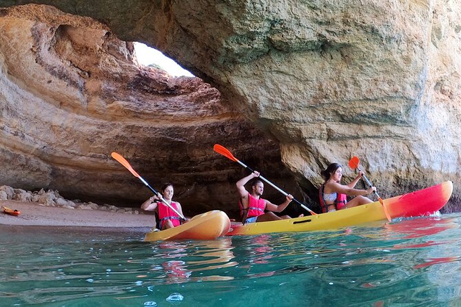 Kayak Tour to Benagil Cave & Marinha Beach - From Portimão - Tour Details