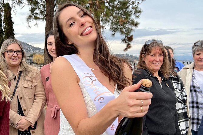 Kelowna Bachelorette Wine Tour Full Day Guided With 5 Wineries - Wine Tasting Experience