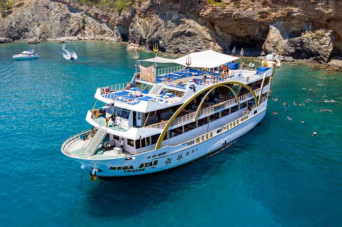 Kemer Mega Star Boat Trip With Hotel Transfer and Lunch - Common Questions